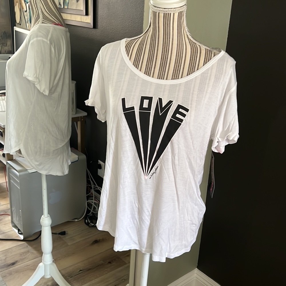 Betsey Johnson, performance top, LOVE